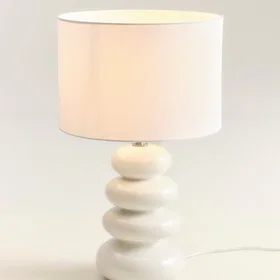 Jotex HONFLEUR bordslampa Vit