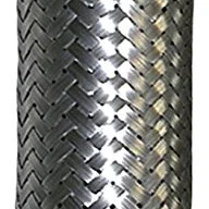 JBM Innerbraid Flexibelt Rör 51723 Svart / Grön