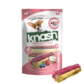 Knash Vitality Woofa Loofa Tandvårdsgodbidder Pumpkin Ginger Medium 4-Pack