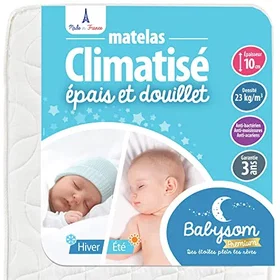 Babysom Matelas Climatisé 70x140cm