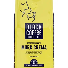 Black Coffee Roasters Dark Crema 900g (Jauhettu Kahvi)