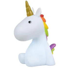 DHINK Licorne Veilleuse avec Minuterie et Changement de Couleur