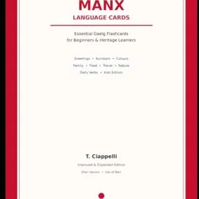 Manx Essential Gaelg Flashcards