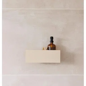 Metallbude Shea Aluminium 1000350 Sæbehylde (Beige)