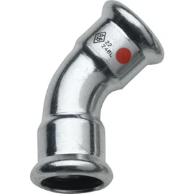 Turbopress Stål Bøj 45° 35mm