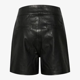 My Essential Wardrobe The Leather Shorts Hög Midja (Dam)