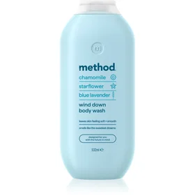 Method Wind Down Chamomile Starflower Blue Lavender Body Wash 532ml