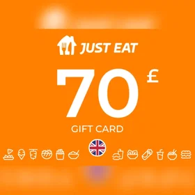 Just Eat Gavekort 70 GBP