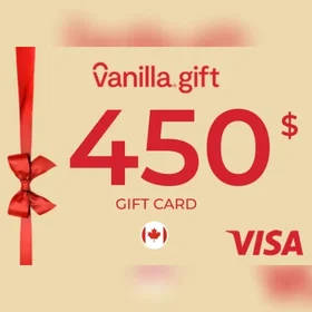 Vanilla Visa Gift Card 450 CAD