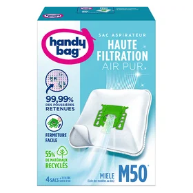 Handy Bag 158561 M50 Sacs d'aspirateur (4-pack)