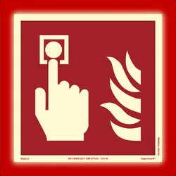 Systemtext Supernova+® Brannalarm Skilt