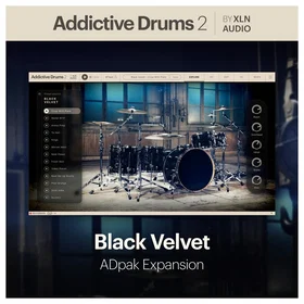 XLN Audio Addictive Drums 2 Black Velvet ADpak Audio Production Software 3 User