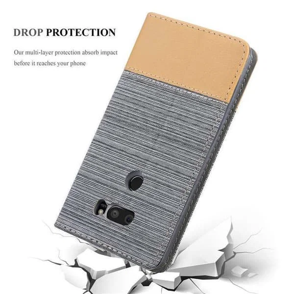 Cadorabo Case with Magnetic Closure Kickstand and Card Slot for LG V30/V30+/V30S/V30S+