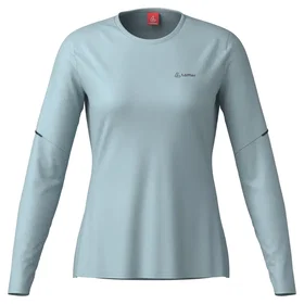 Loeffler Motion Långärmad T-shirt Silverblue (Dam)