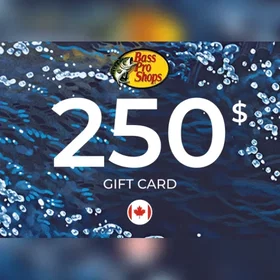 Bass Pro Shops Gavekort 250 CAD