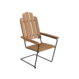 Grythyttan Stålmöbler Sun Lounger A3