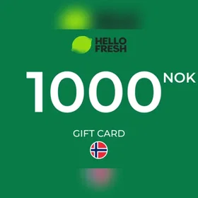 HelloFresh Gift Card 1000 NOK