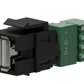 ProCable VCK625-B Keystone adapter USB 2.0a til 4-pin TB