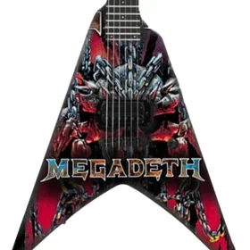 Megadeth Mini Guitar Replica Collectible