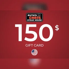 Ruth's Chris Steak House gavekort 150 USD