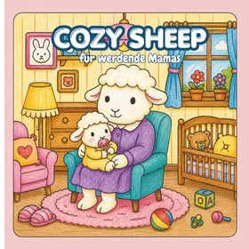 Cozy Sheep Färgläggningsbok