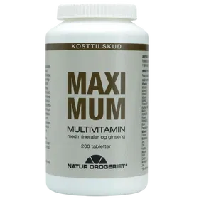 Natur Drogeriet Maximal Extra 200 Tablets