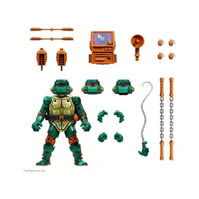 Super7 Teenage Mutant Ninja Turtles ULTIMATES! Warrior Metalhead Michelangelo Fi