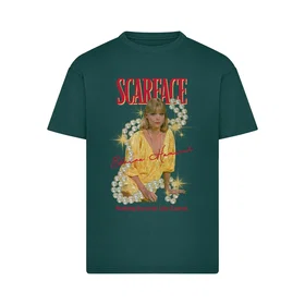 MERCHCODE Scarface Elvira Hancock Manches Courtes T-shirt (Homme)