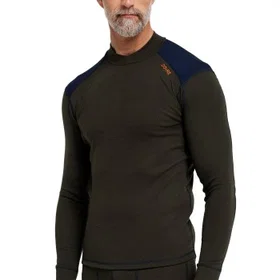 Dovre Folded Collar Base Layer (Herre)