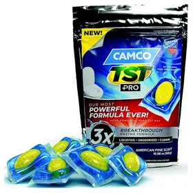 Camco Tst Pro Dropins Pad Blue/Yellow