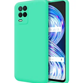 Tumundosmartphone Flytande Silikonfodral för Realme 8 5G/Narzo 30 5G