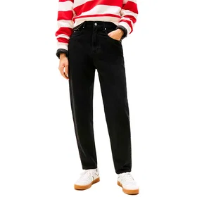 Tommy Jeans Ai4185 Mom Tapered Fit High Waist Jeans (Dame)