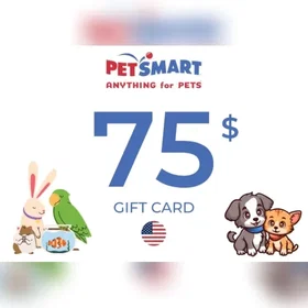 PetSmart Gavekort 75 USD