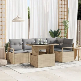 vidaXL Salemo Sofa Set 6 Pieces 3348826