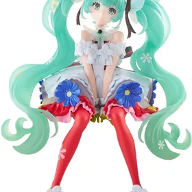 Furyu Hatsune Miku Noodle Stopper Blooming Statue