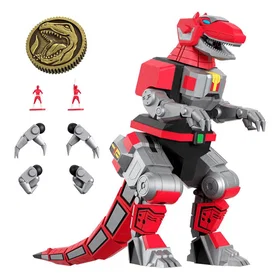 Super7 Mighty Morphin Power Rangers ULTIMATES! Tyrannosaurus Dinozord Figure