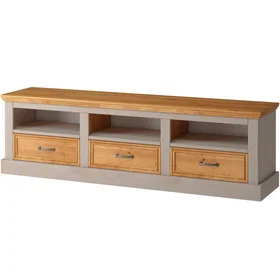 Loft24 Låg skänk Selma Gris/Färgat Vax 170 50