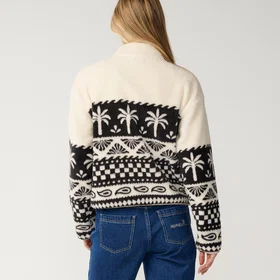 Rip Curl Bossa Nova Polar Demi-Zip Pull Sweater (Femme)