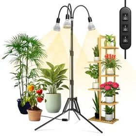 Sansi LED Växtbelysning med Stativ E27 90W 01-03-003-223203
