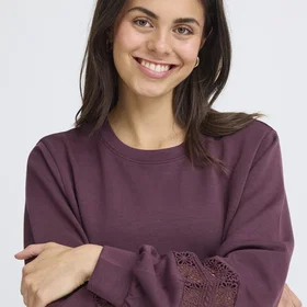 Fransa Fraurora PU 12 Långärmad Blus (Dam)