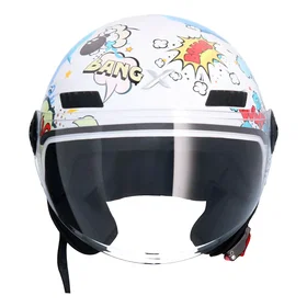 Shiro Helmets Kioto Boom Junior Öppen hjälm