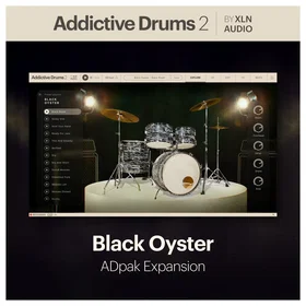 XLN Audio Addictive Drums 2 Black Oyster ADpak