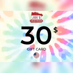 Joe’s Crab Shack Gavekort 30 USD
