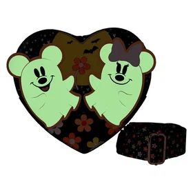 Loungefly Ghost Mickey & Minnie Axelväska