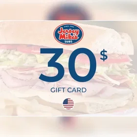 Jersey Mikes Gavekort 30 USD