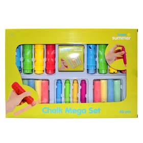 Happy Summer Chalk Mega Set 40pcs