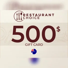 Restaurant Choice Gift Card 500 AUD