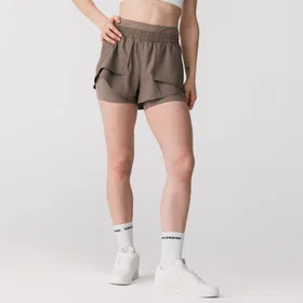 Girlfriend Collective Fallon 2-in-1 Trail Shorts (Women's)