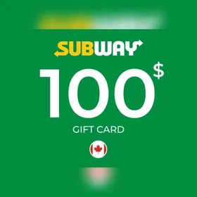 Subway Gavekort 100 CAD