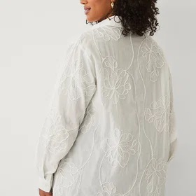 Ellos Collection Brodert Skjorte (Dame)